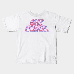 Gay Power Vintage Retro NYC LGBT Kids T-Shirt